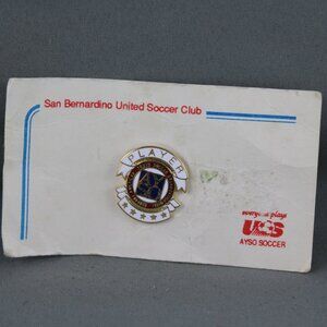 San Bernardino United Soccer Club - Player Pin - Inlaid Pin